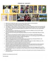 Jijiwisha Society-February 2021 Work Highlights 